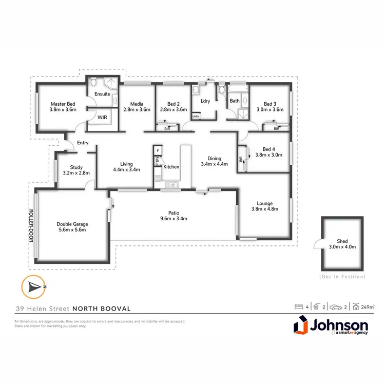 Floorplan of Homely house listing, 39 Helen Street, North Booval QLD 4304