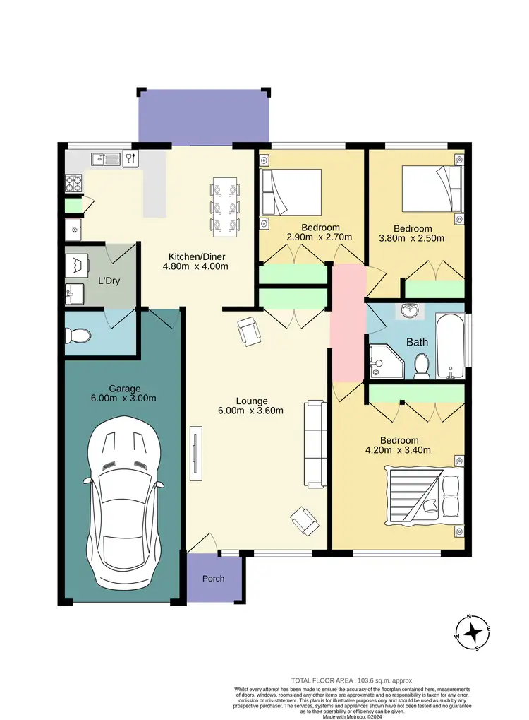 Floorplan of Homely villa listing, 13/8-12 Torres Close, Emu Plains NSW 2750