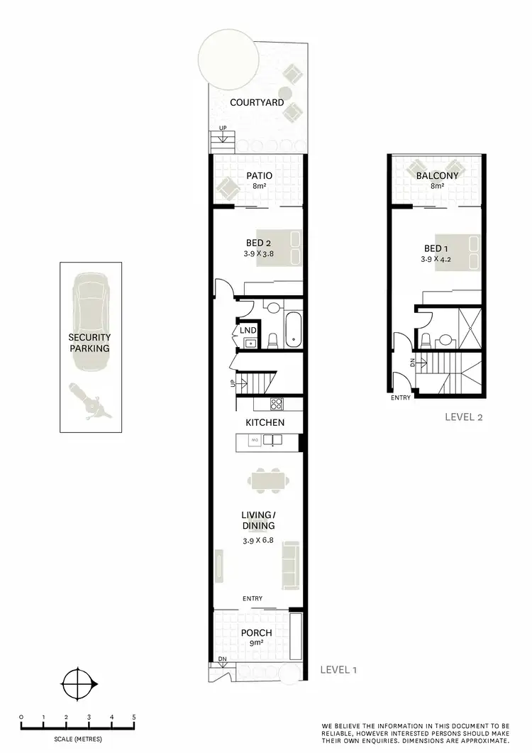 Floorplan of Homely apartment listing, 2/19-25 Wyndham Street, Alexandria NSW 2015