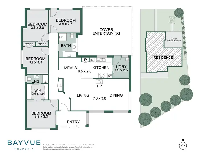 Floorplan of Homely house listing, 223 Loralyn Avenue, Sanctuary Point NSW 2540