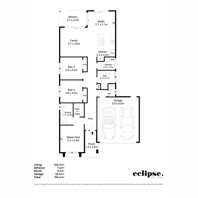 Floorplan of Homely house listing, 26 River Darling Pass, Blakeview SA 5114