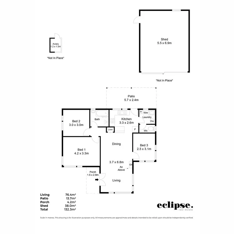 Floorplan of Homely house listing, 8 Graham Avenue, Holden Hill SA 5088