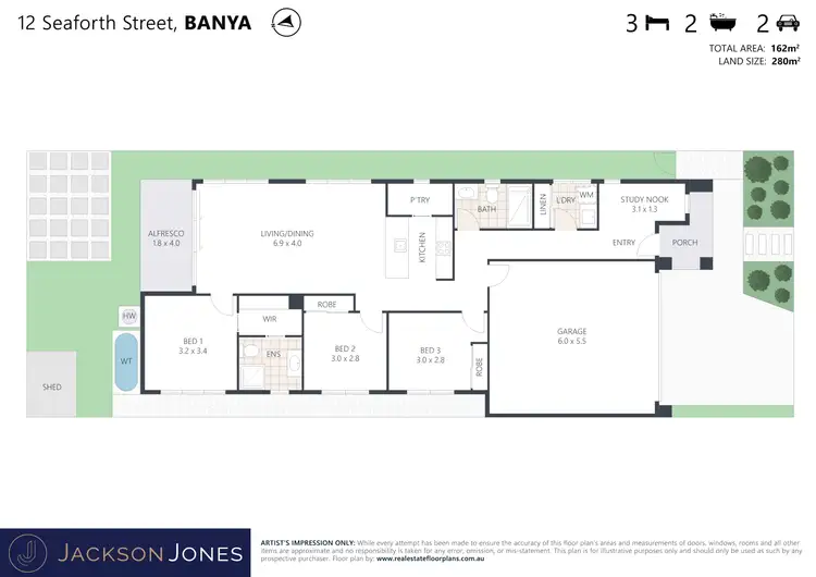 Floorplan of Homely house listing, 12 Seaforth Street, Banya QLD 4551