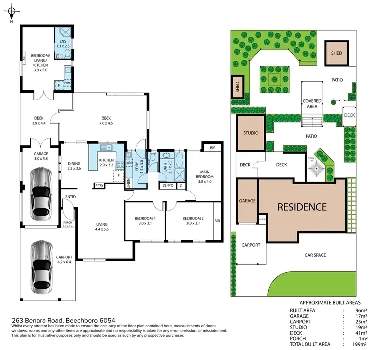 Floorplan of Homely house listing, 263 Benara Road, Beechboro WA 6063