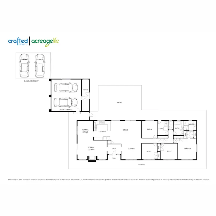Floorplan of Homely rural property listing, 49 Sheriff Street, Forestdale QLD 4118