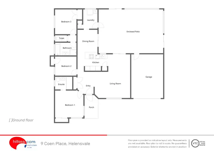 Floorplan of Homely house listing, 9 Coen Place, Helensvale QLD 4212