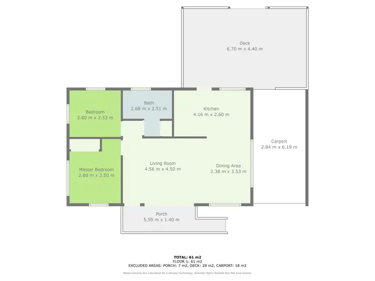 Floorplan of Homely house listing, 6 Aerodrome Road, Clinton QLD 4680