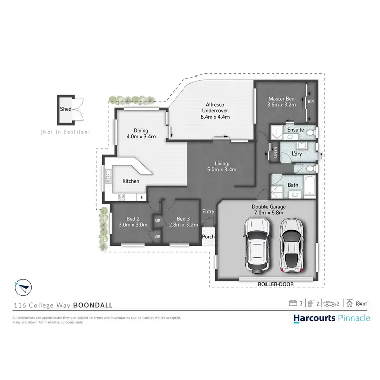 Floorplan of Homely house listing, 116 College Way, Boondall QLD 4034