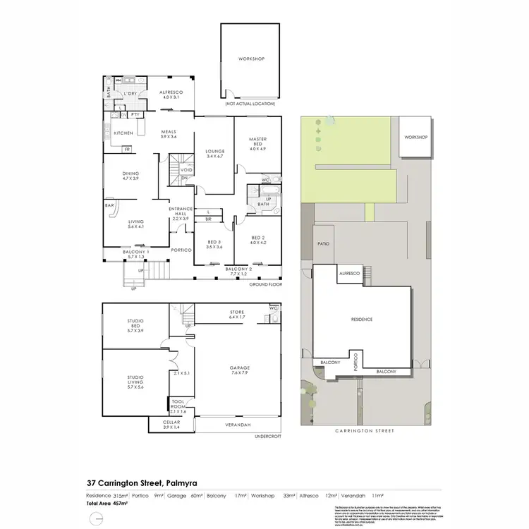 Floorplan of Homely house listing, 37 Carrington Street, Palmyra WA 6157