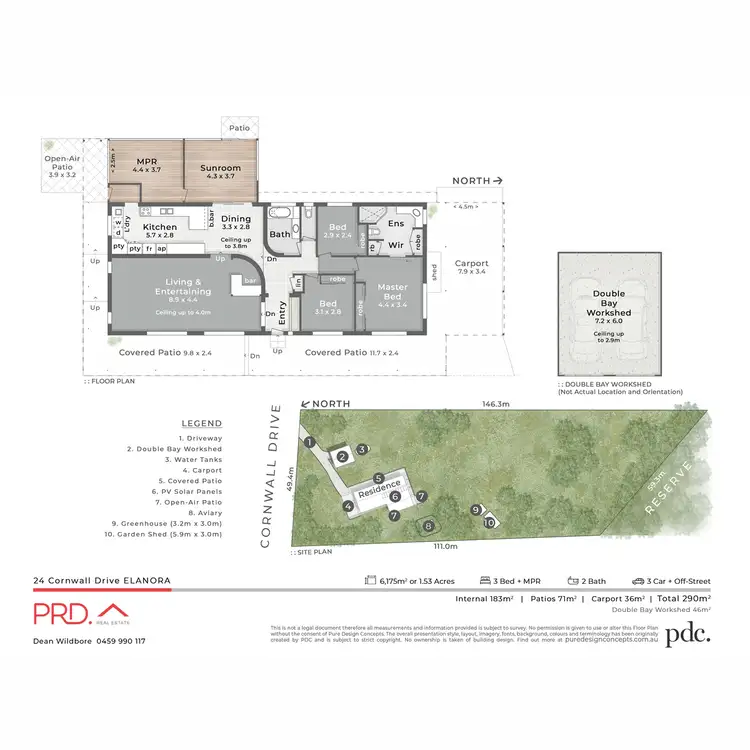 Floorplan of Homely house listing, 24 Cornwall Drive, Elanora QLD 4221