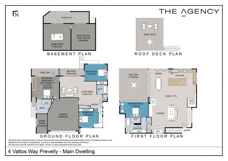 Floorplan of Homely house listing, 4 Vattos Way, Prevelly WA 6285