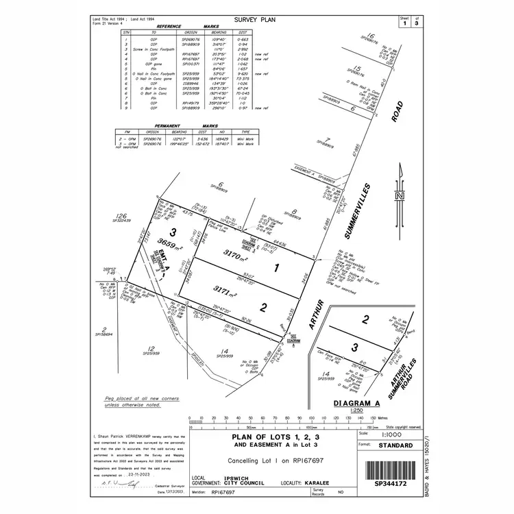 Floorplan of Homely land listing, LOT 2, 201 Arthur Summervilles Road, Karalee QLD 4306