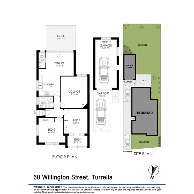 Floorplan of Homely house listing, 60 Willington Street, Turrella NSW 2205