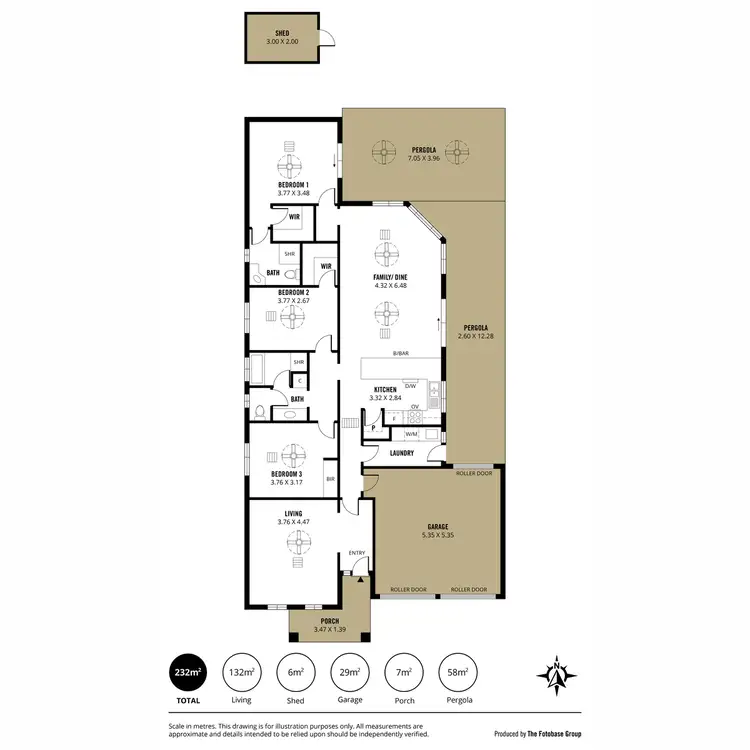 Floorplan of Homely house listing, 5 Emperor Way, Munno Para SA 5115
