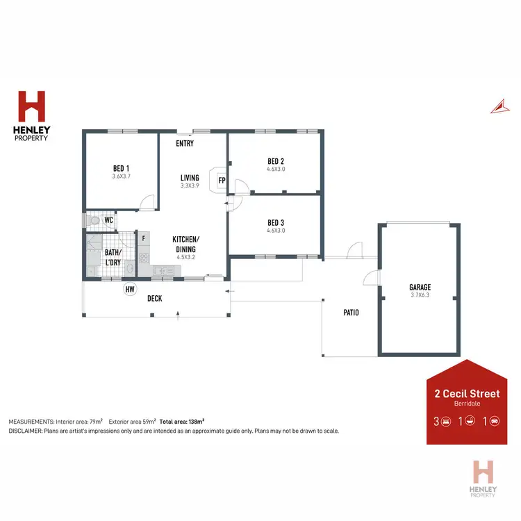 Floorplan of Homely house listing, 2 Cecil Street, Berridale NSW 2628