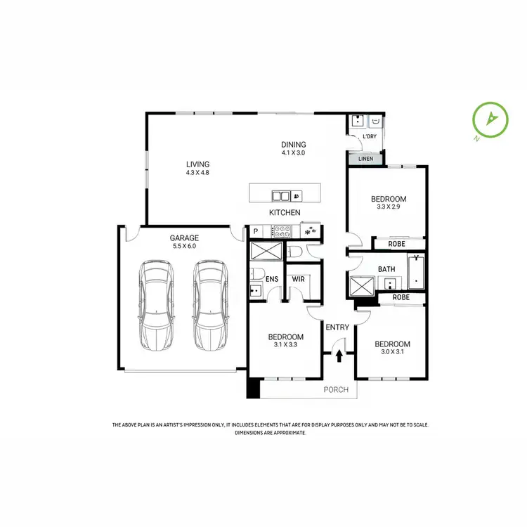Floorplan of Homely unit listing, 23a Centreway, St Leonards VIC 3223