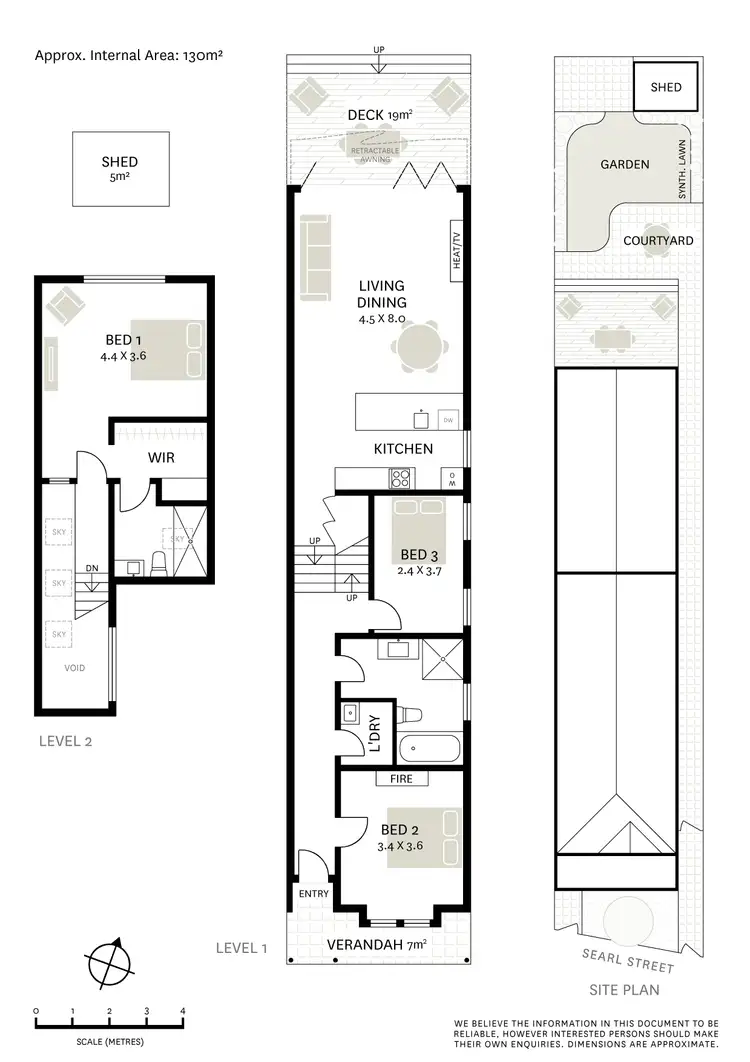 Floorplan of Homely house listing, 16 Searl Street, Petersham NSW 2049