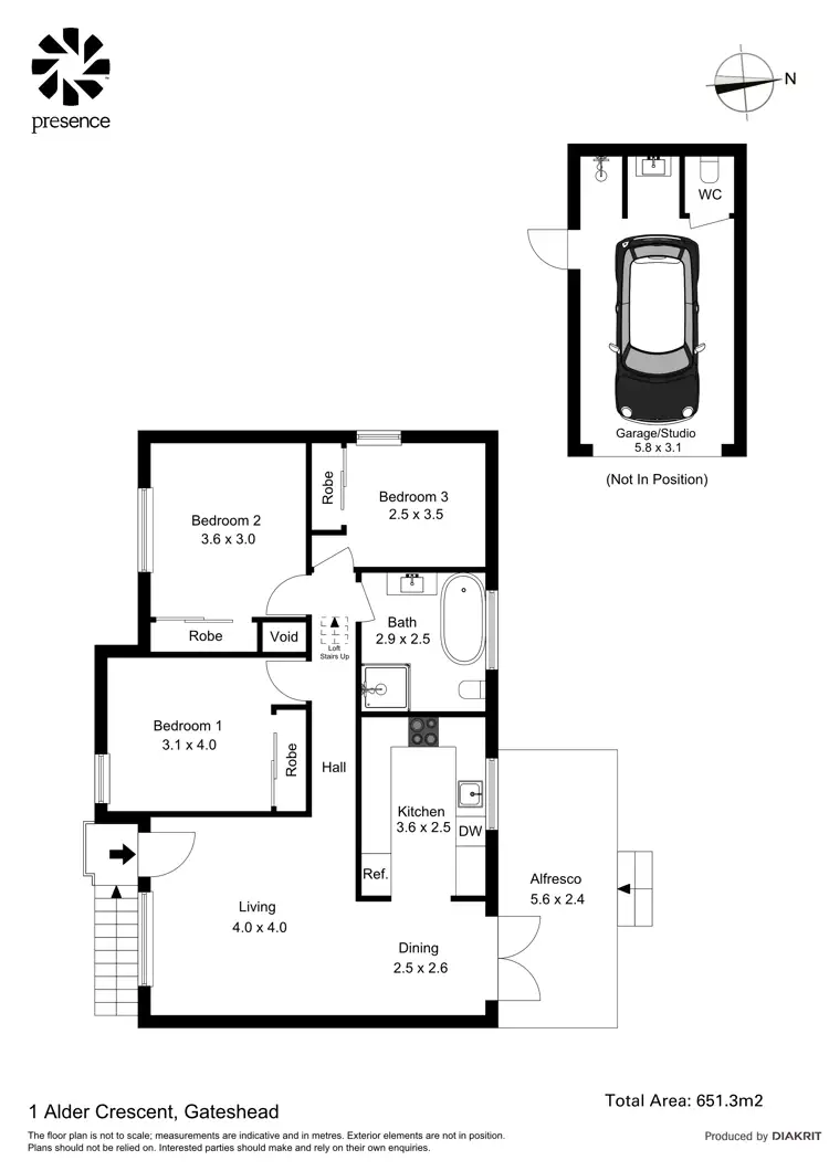 Floorplan of Homely house listing, 1 Alder Crescent, Gateshead NSW 2290