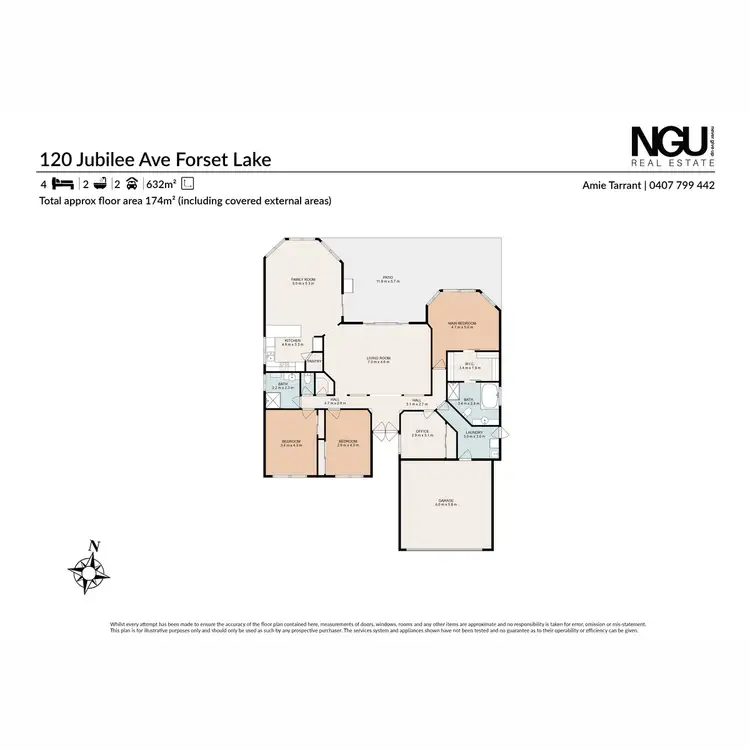 Floorplan of Homely house listing, 120 Jubilee Avenue, Forest Lake QLD 4078