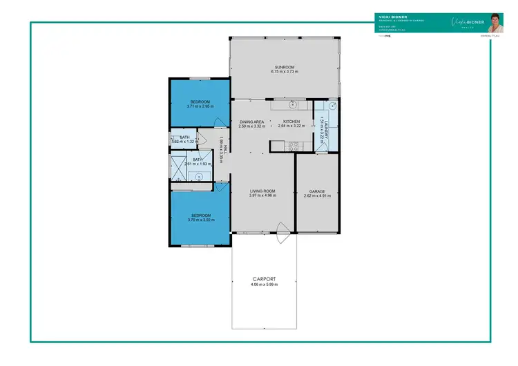 Floorplan of Homely villa listing, 2/32 Parkway Drive, Tuncurry NSW 2428