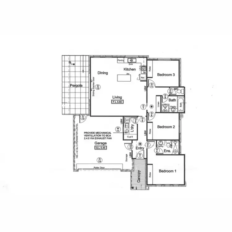 Floorplan of Homely townhouse listing, 6/6 The Esplanade, Dennington VIC 3280