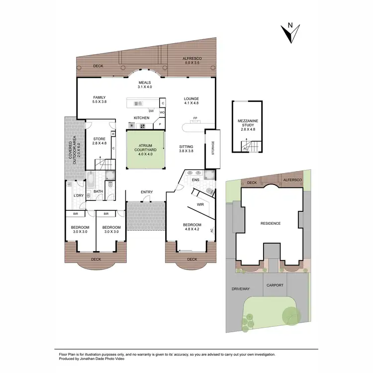 Floorplan of Homely house listing, 23 Lake View Drive, Safety Beach VIC 3936