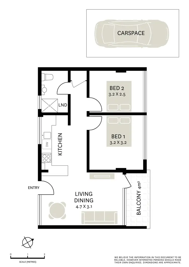 Floorplan of Homely apartment listing, 503/34 Wentworth Street, Glebe NSW 2037