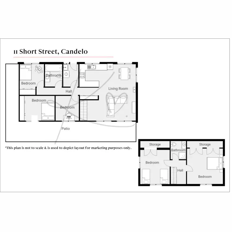 Floorplan of Homely house listing, 11 Short Street, Candelo NSW 2550