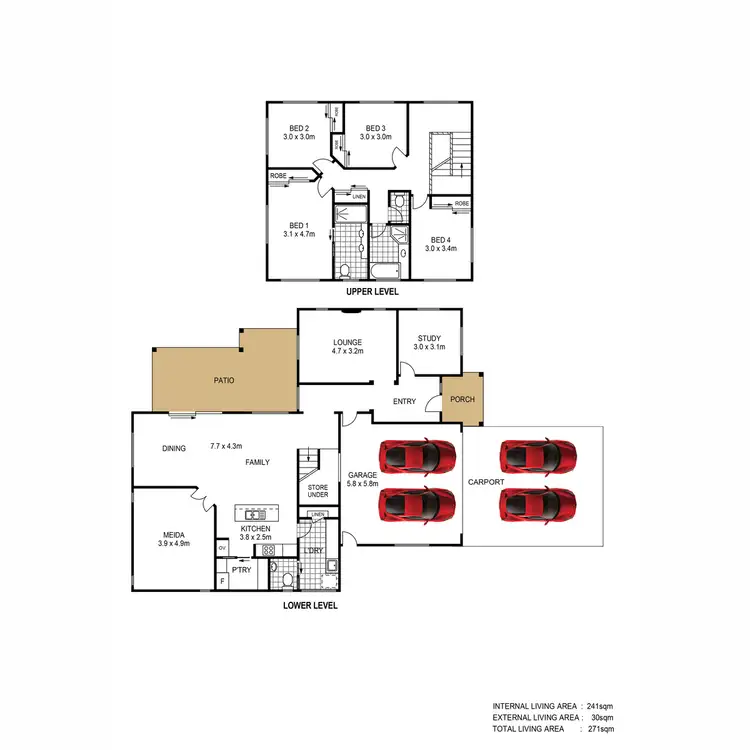 Floorplan of Homely house listing, 6 Gatsby Court, Kallangur QLD 4503