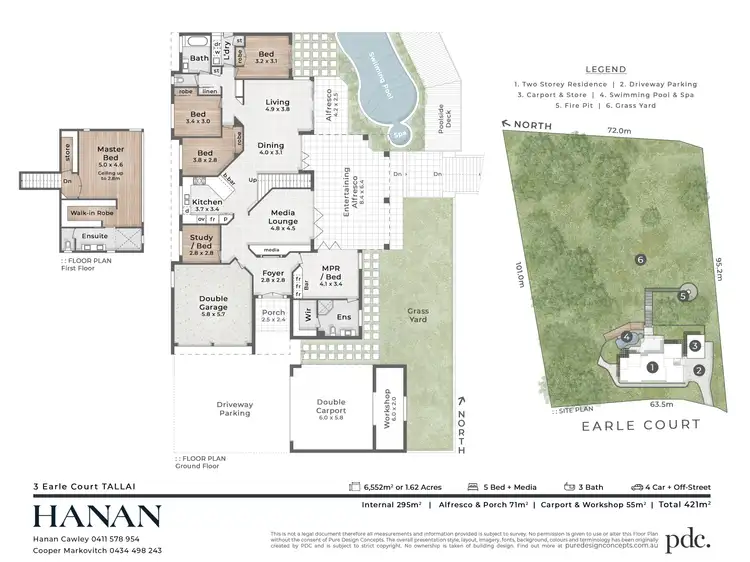 Floorplan of Homely house listing, 3 Earle Court, Tallai QLD 4213