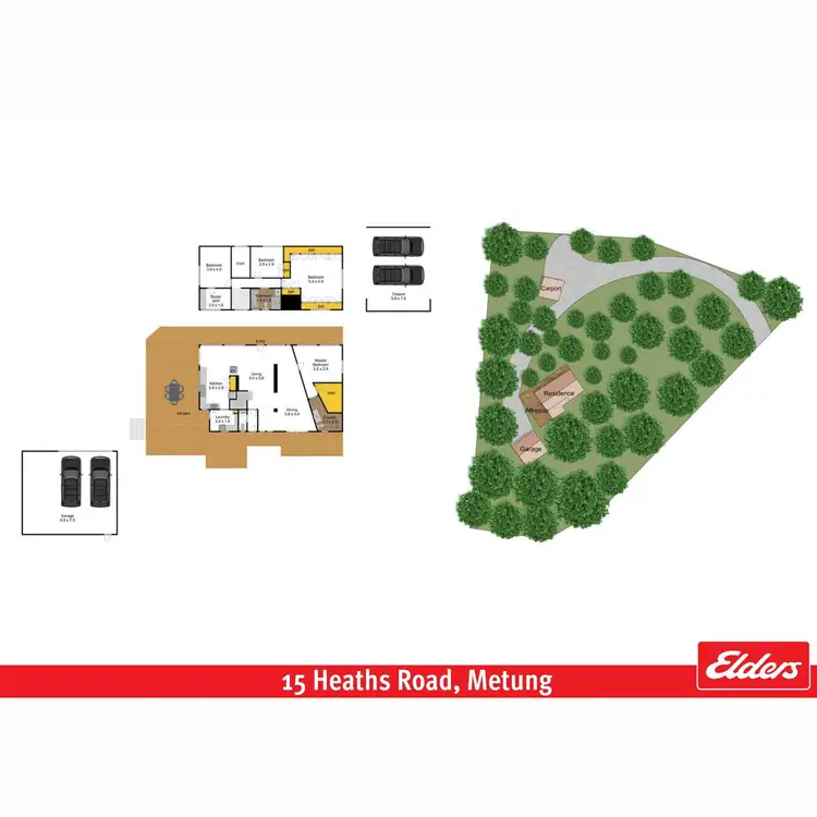 Floorplan of Homely house listing, 15 Heaths Road, Metung VIC 3904