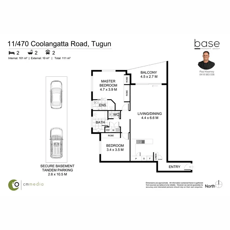 Floorplan of Homely unit listing, 11/468-470 Coolangatta Road, Tugun QLD 4224