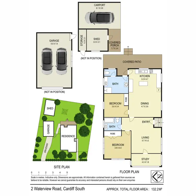 Floorplan of Homely house listing, 2 Waterview Road, Cardiff South NSW 2285