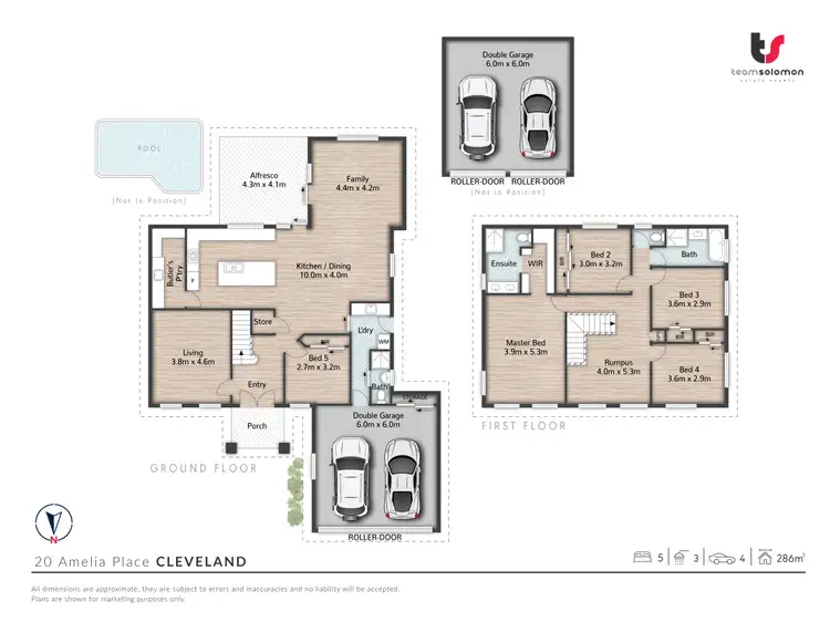 Floorplan of Homely house listing, 20 Amelia Place, Cleveland QLD 4163