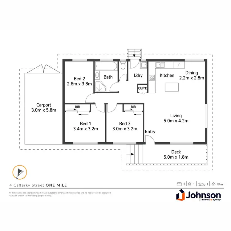Floorplan of Homely house listing, 4 Cafferky Street, One Mile QLD 4305