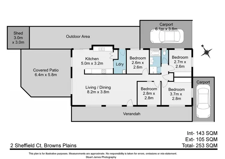 Floorplan of Homely house listing, 2 Sheffield Court, Browns Plains QLD 4118