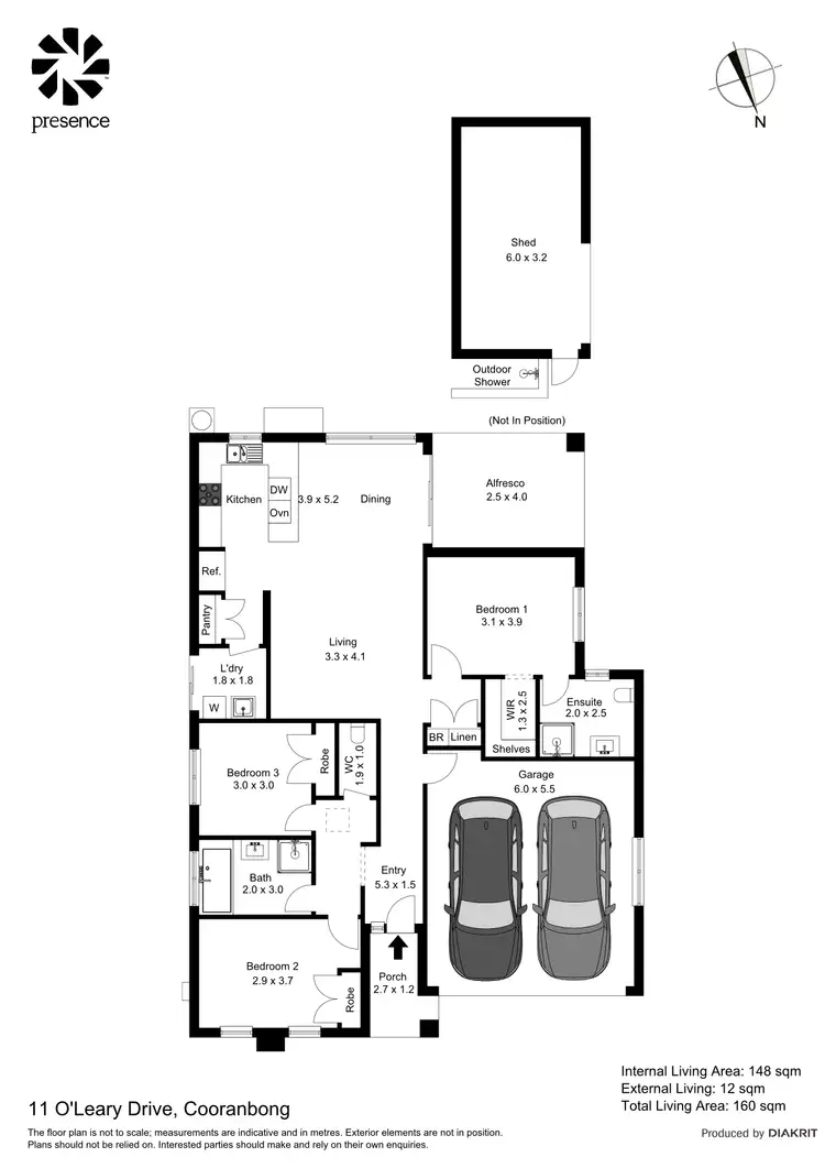 Floorplan of Homely house listing, 11 O'Leary Drive, Cooranbong NSW 2265
