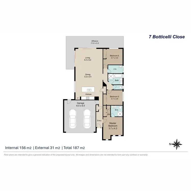 Floorplan of Homely house listing, 7 Botticelli Close, Carseldine QLD 4034