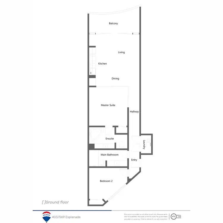 Floorplan of Homely unit listing, 403/569 Esplanade, Urangan QLD 4655