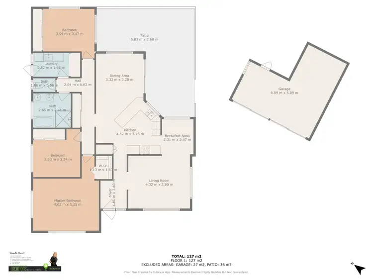Floorplan of Homely house listing, 3 Bunker Court, Clinton QLD 4680