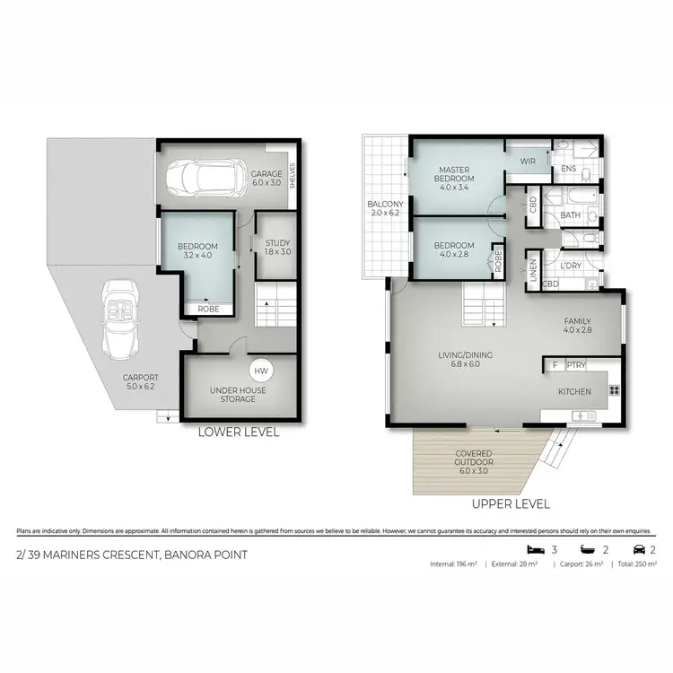 Floorplan of Homely semi-detached listing, 2/39 Mariners Crescent, Banora Point NSW 2486