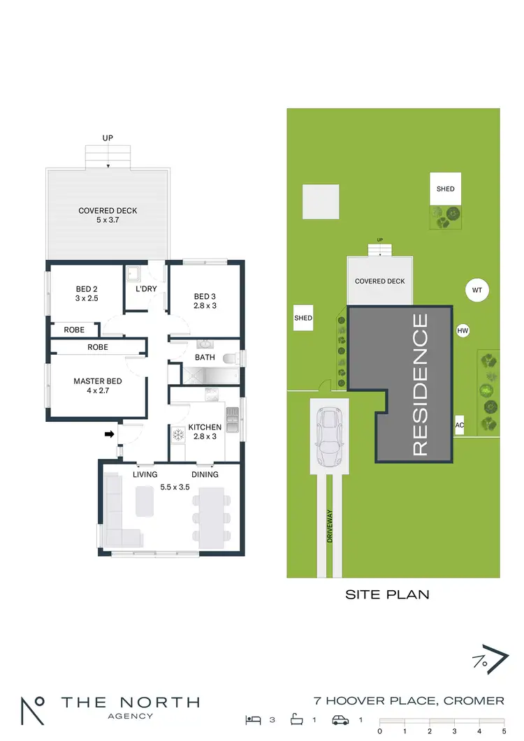 Floorplan of Homely house listing, 7 Hoover Place, Cromer NSW 2099