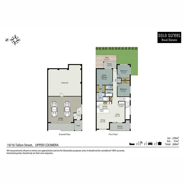 Floorplan of Homely townhouse listing, 19/16 Tallon Street, Upper Coomera QLD 4209