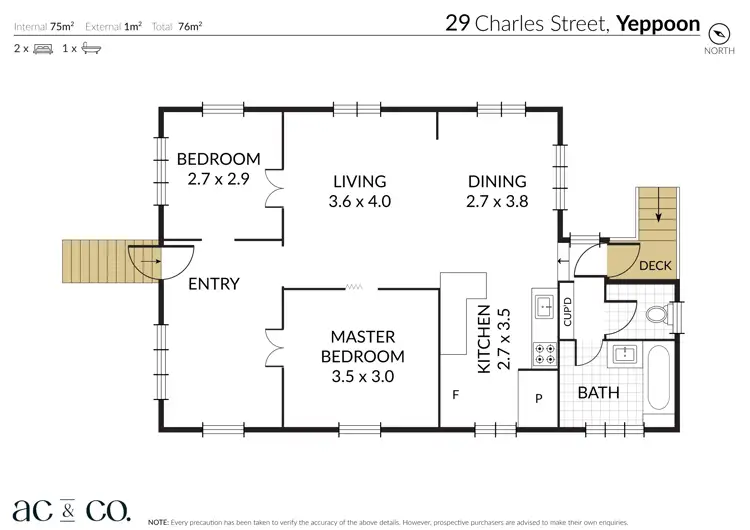 Floorplan of Homely house listing, 29 Charles Street, Yeppoon QLD 4703