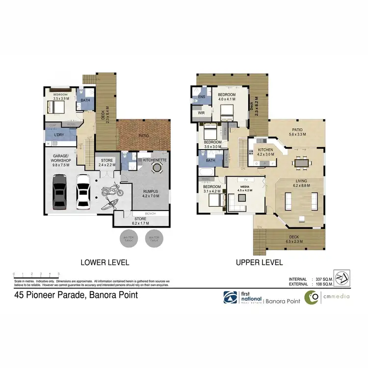 Floorplan of Homely house listing, 45 Pioneer Parade, Banora Point NSW 2486