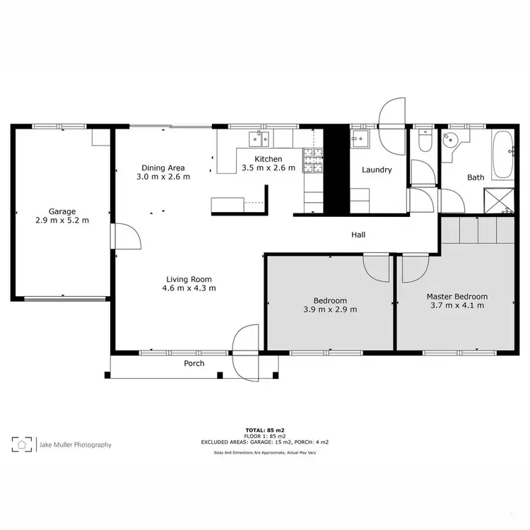 Floorplan of Homely house listing, 27 Genoa Street, Mount Gambier SA 5290