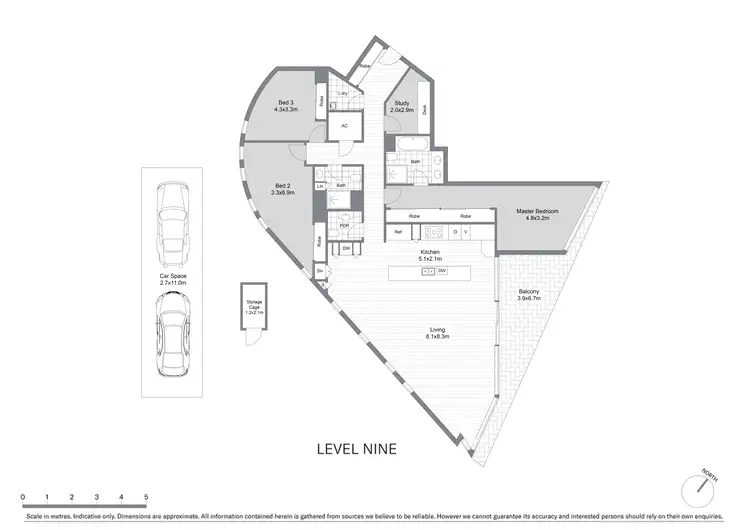 Floorplan of Homely apartment listing, 9D/4 Distillery Drive, Pyrmont NSW 2009