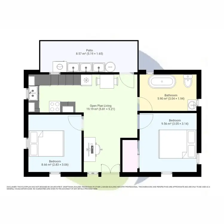 Floorplan of Homely house listing, 2 Dalley Street, Mount Morgan QLD 4714