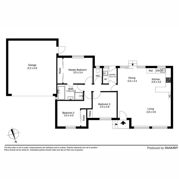 Floorplan of Homely unit listing, 2/1 Morang Drive, Mill Park VIC 3082