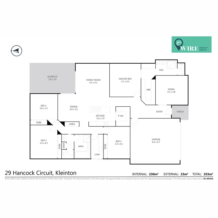 Floorplan of Homely house listing, 29 Hancock Circuit, Kleinton QLD 4352